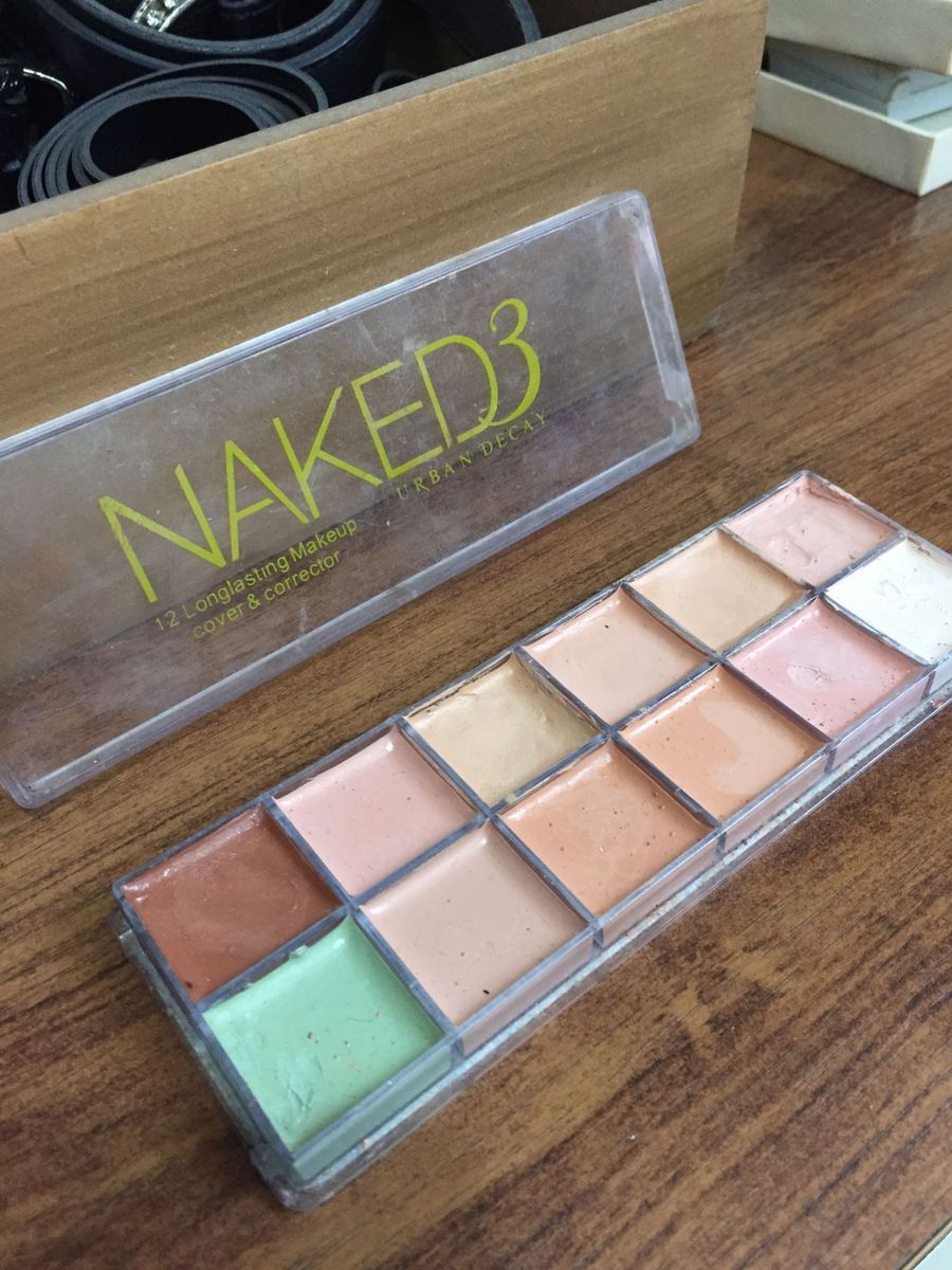 Paleta De Corretivo Naked Maquiagem Feminina Naked Usado