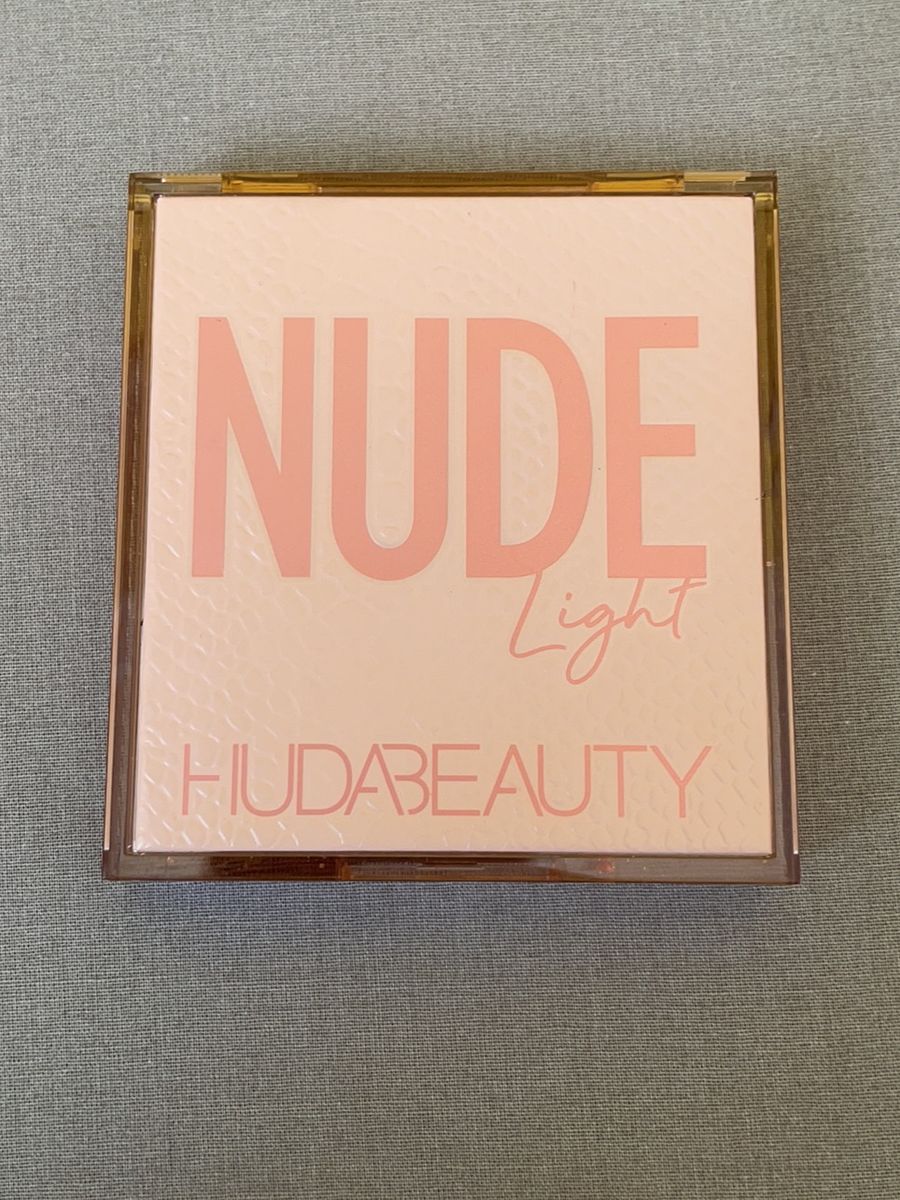 Paleta De Maquiagem Huda Beauty Nude Light Original Maquiagem