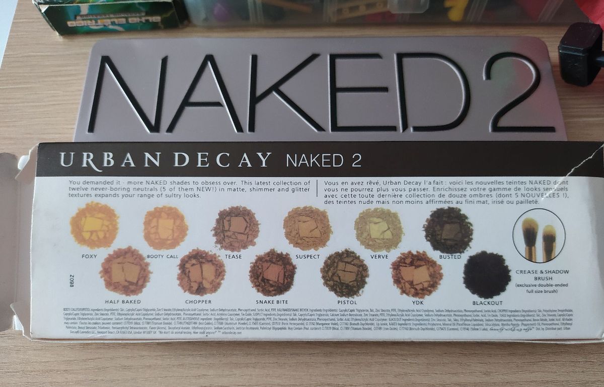 Paleta De Sombra Naked Maquiagem Feminina Urban Decay Usado