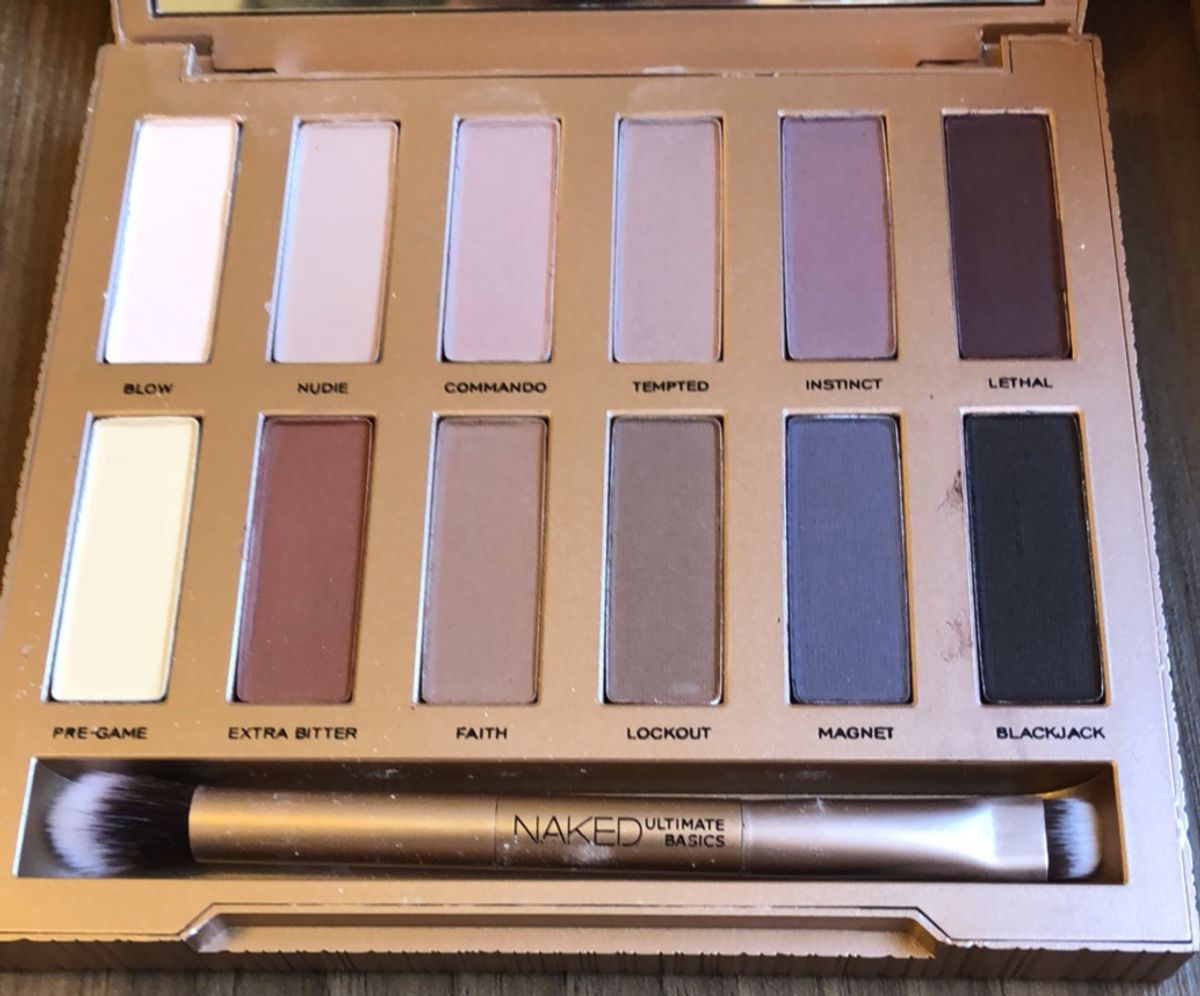 Paleta De Sombra Naked Maquiagem Feminina Naked Urban Decay Nunca