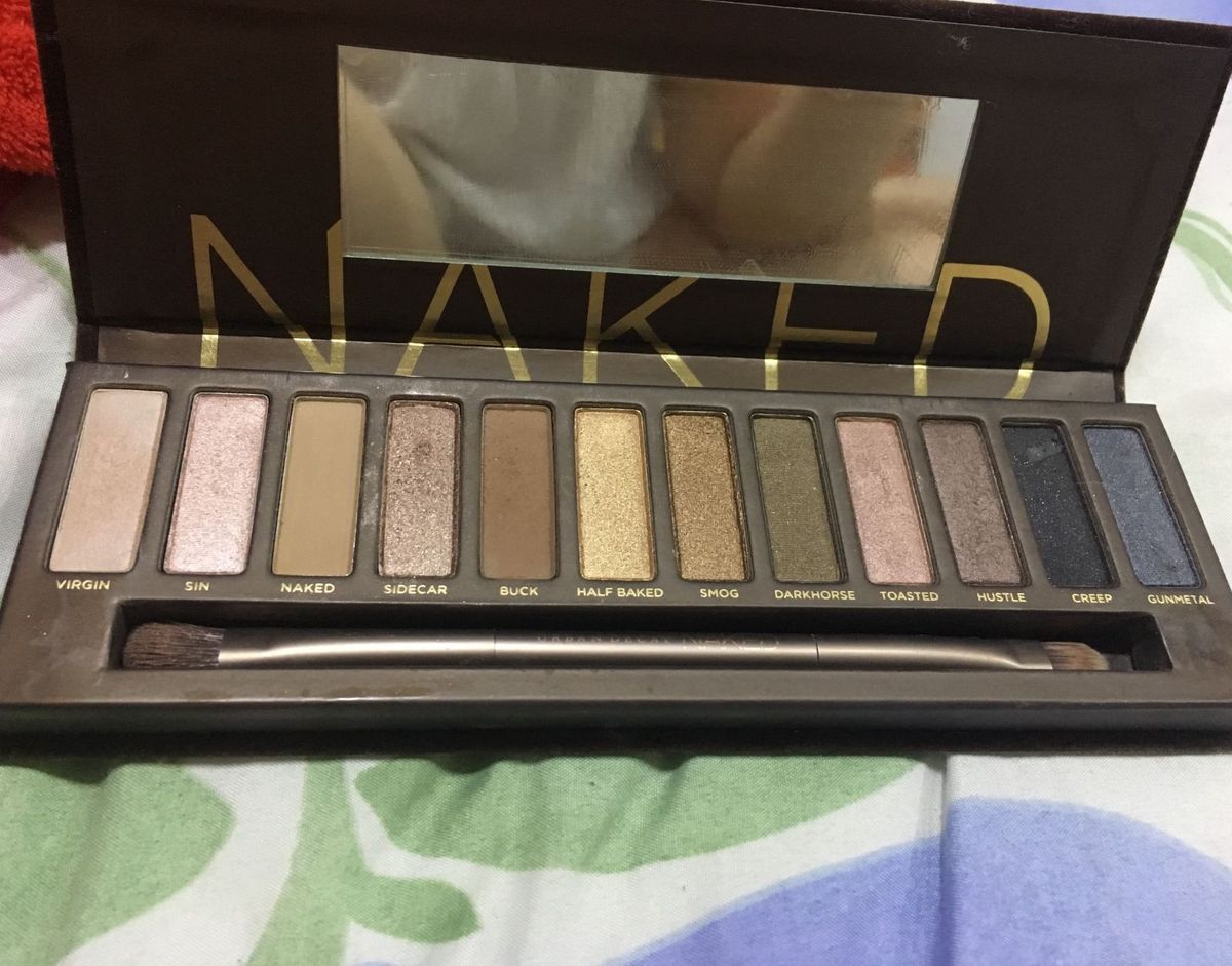 Paleta De Sombras Da Naked Maquiagem Feminina Naked Usado