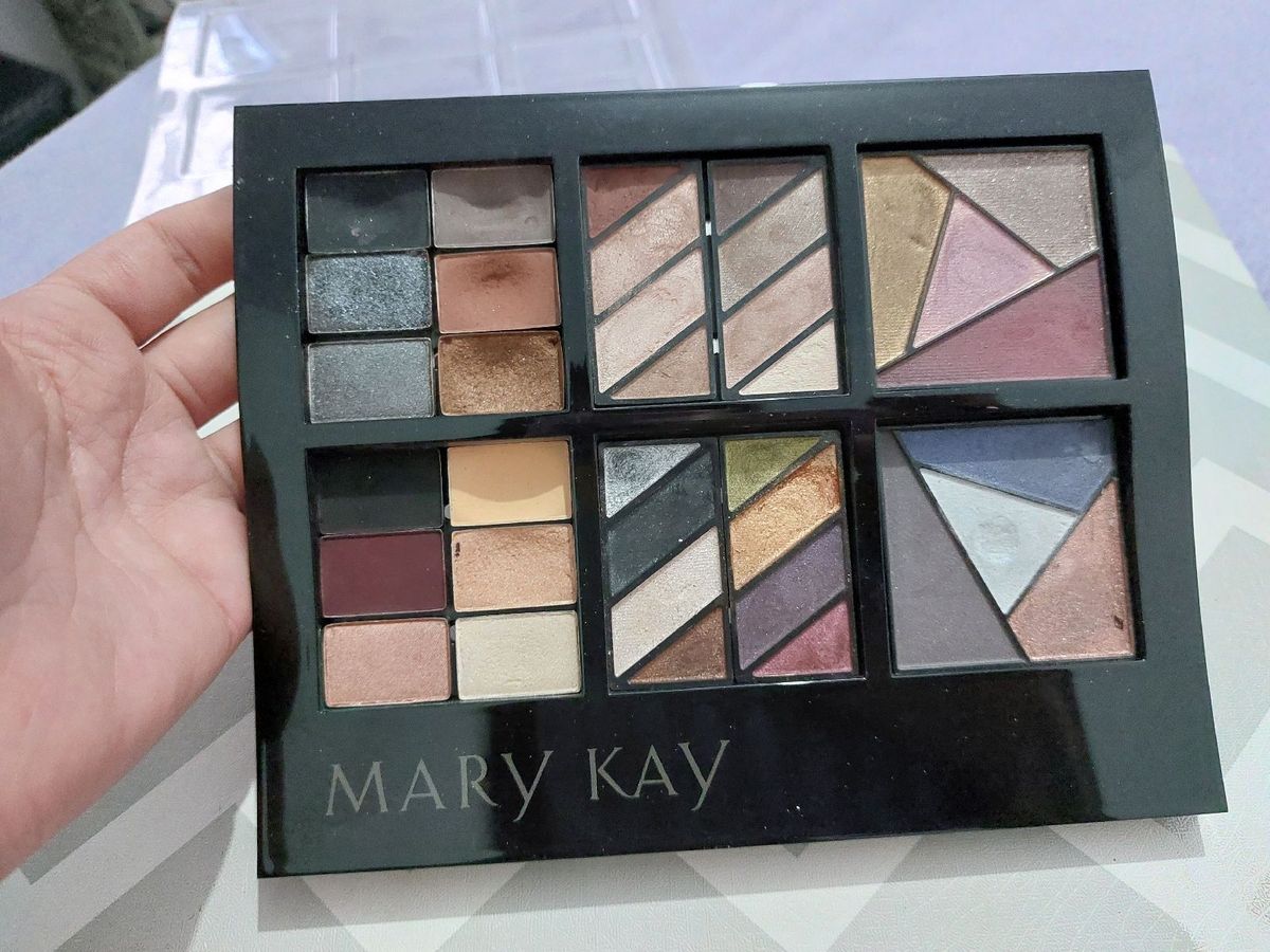 Paleta De Sombras Mary Kay Maquiagem Feminina Mary Kay Usado 83848936