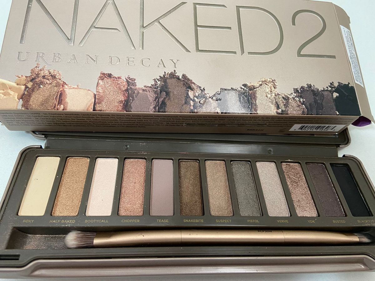 Paleta De Sombras Naked Maquiagem Feminina Urban Decay Usado Enjoei