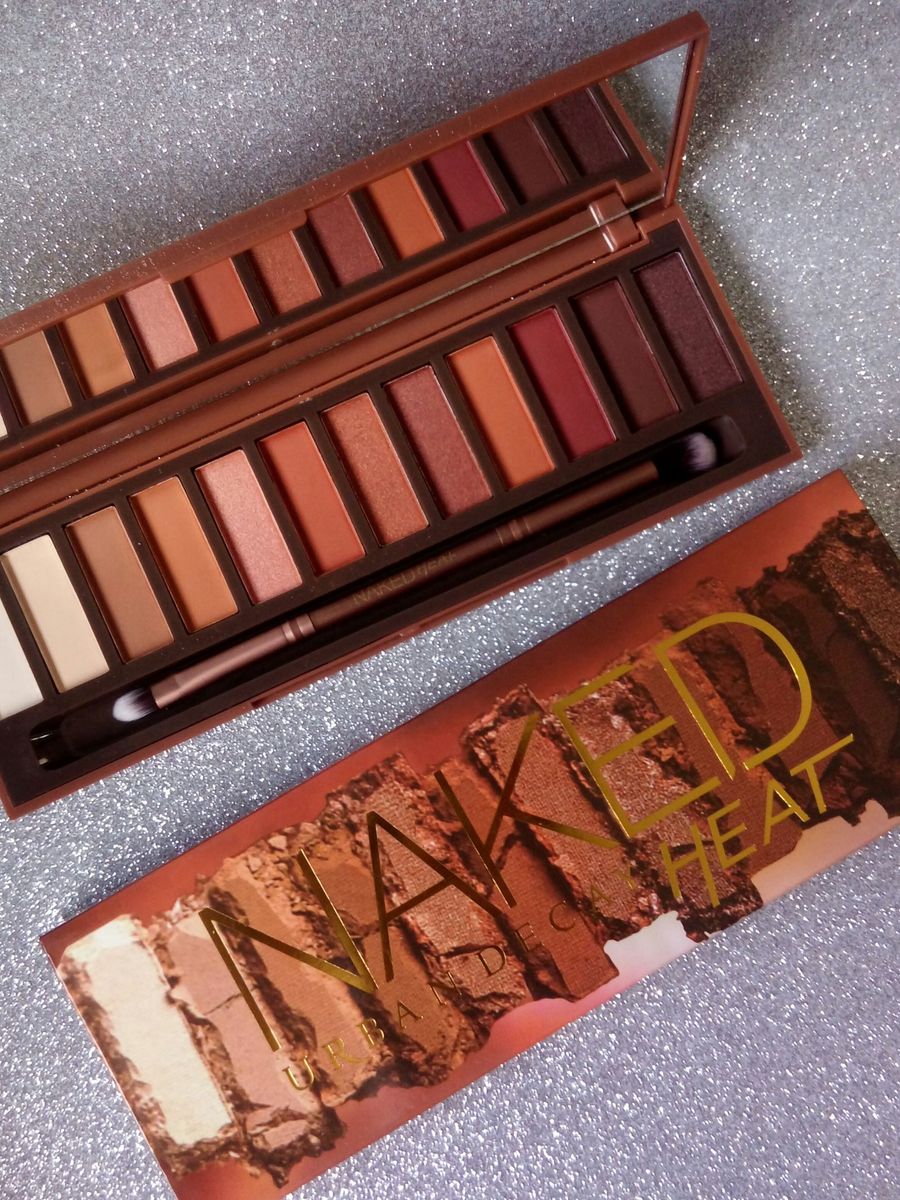 Paleta De Sombras Naked Heat Urban Decay Maquiagem Feminina Urban Decay Nunca Usado