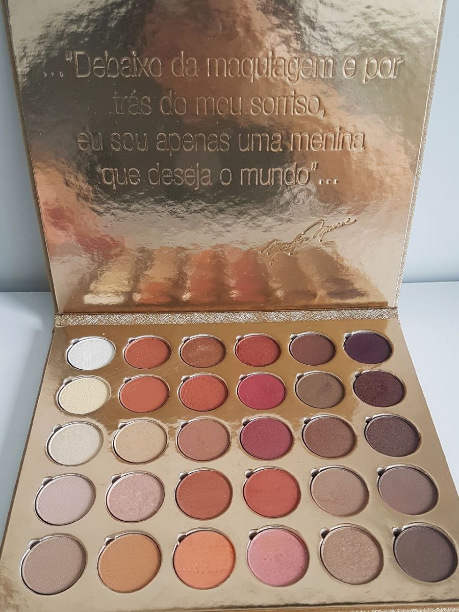 Paleta De Sombras Nude Maki Emotion Maquiagem Feminina Makie Usado