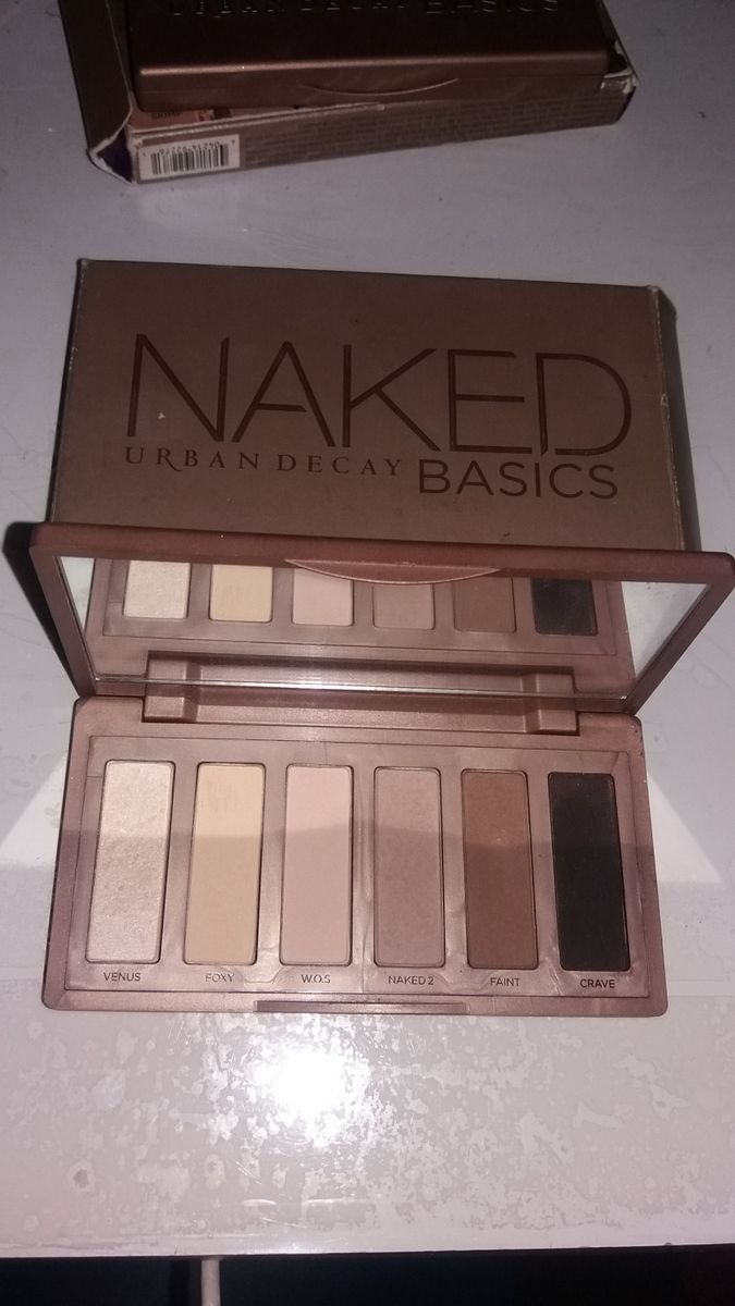 Paleta Naked Basics Urban Decay Maquiagem Feminina Urban Decay Usado Enjoei