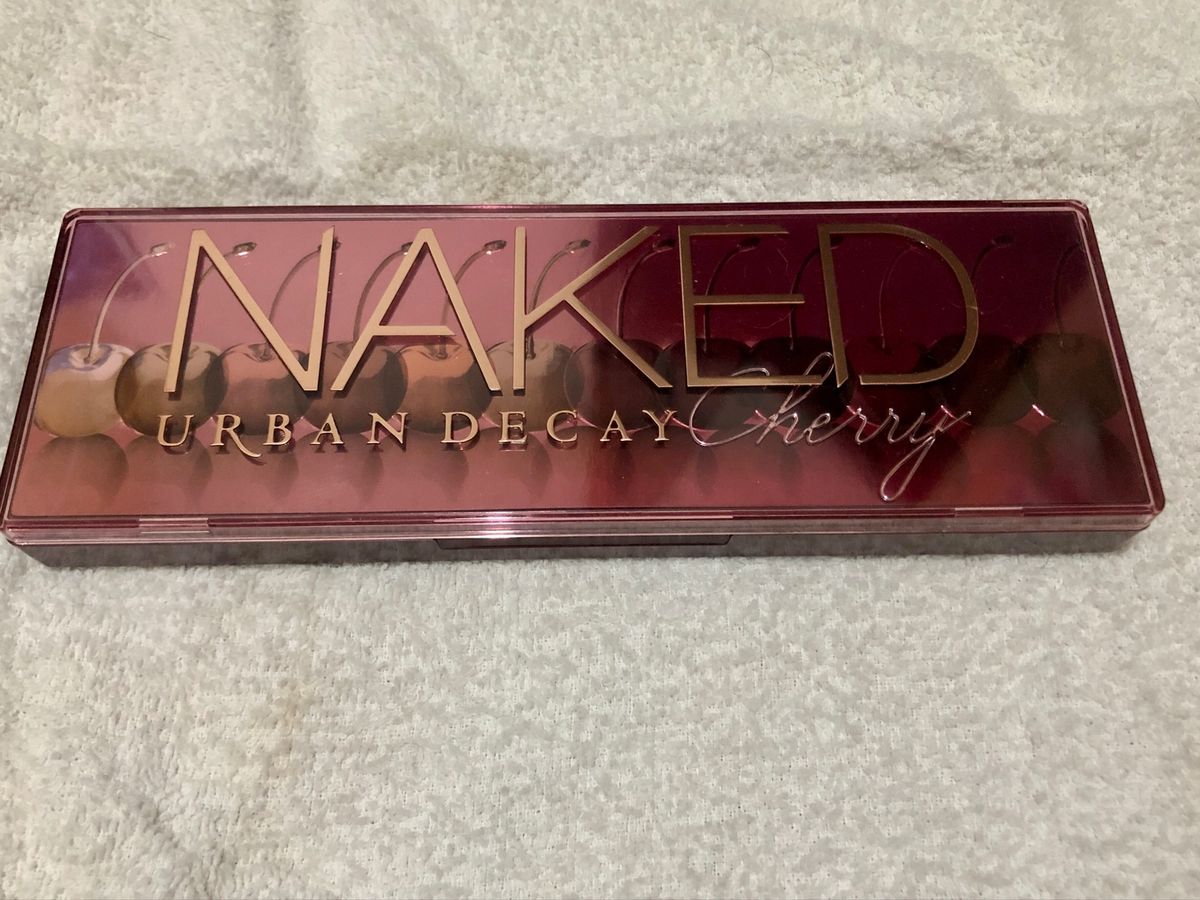 Paleta Naked Cherry Urban Decay Maquiagem Feminina Urban Decay Nunca