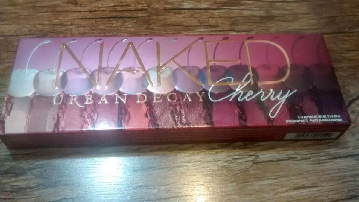 Paleta Naked Cherry Urban Decay Maquiagem Feminina Urban Decay Nunca