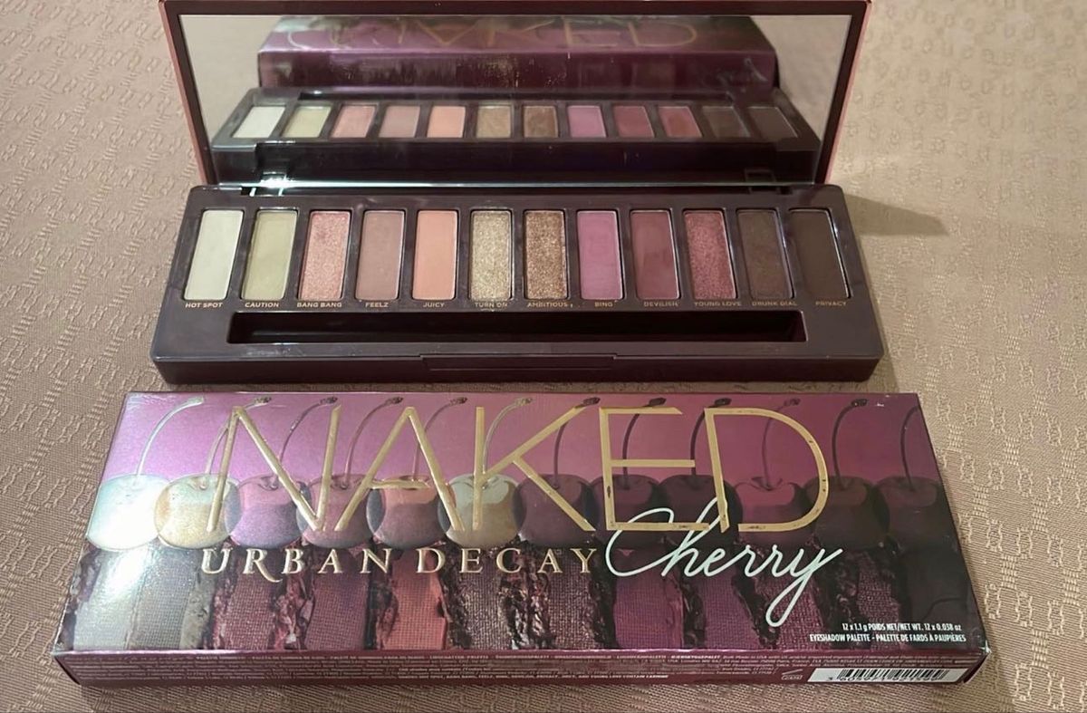 Paleta Naked Cherry Urban Decay Maquiagem Feminina Urban Decay Usado Enjoei