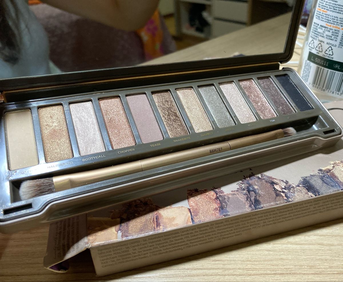 Paleta Naked Eyes Seminova Original Maquiagem Feminina Urban Decay