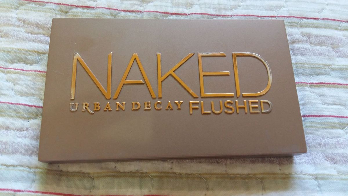 Paleta Naked Flushed Urban Decay Maquiagem Feminina Urban Decay Usado