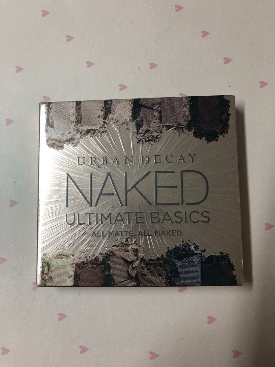 Paleta Naked Ultimate Basics Urban Decay Maquiagem Feminina Urban Decay Nunca Usado