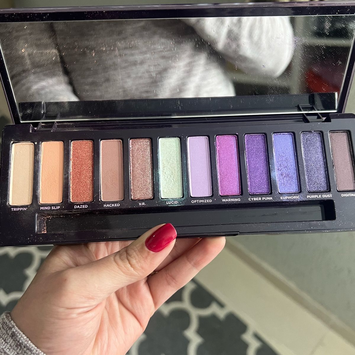 Paleta Naked Ultraviolet Maquiagem Feminina Urban Decay Usado