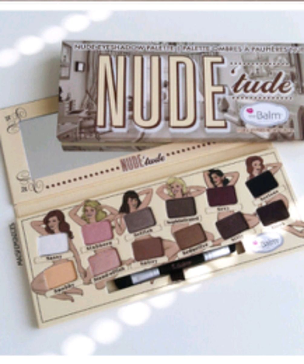 Paleta Nude Tude The Balm Maquiagem Feminina The Balm Nunca Usado