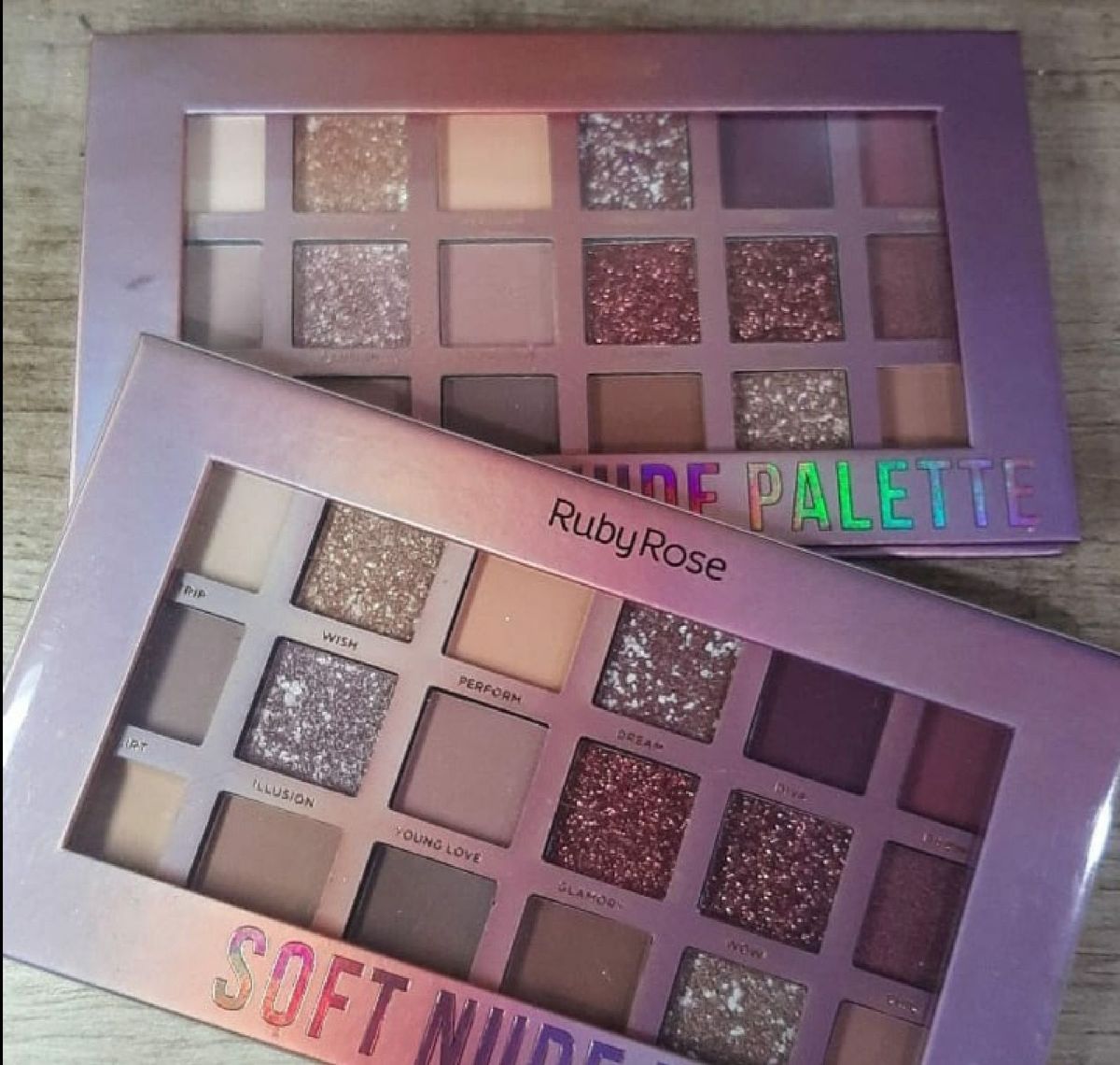 Paleta Soft Nude Ruby Rose Maquiagem Feminina Ruby Rose Nunca Usado