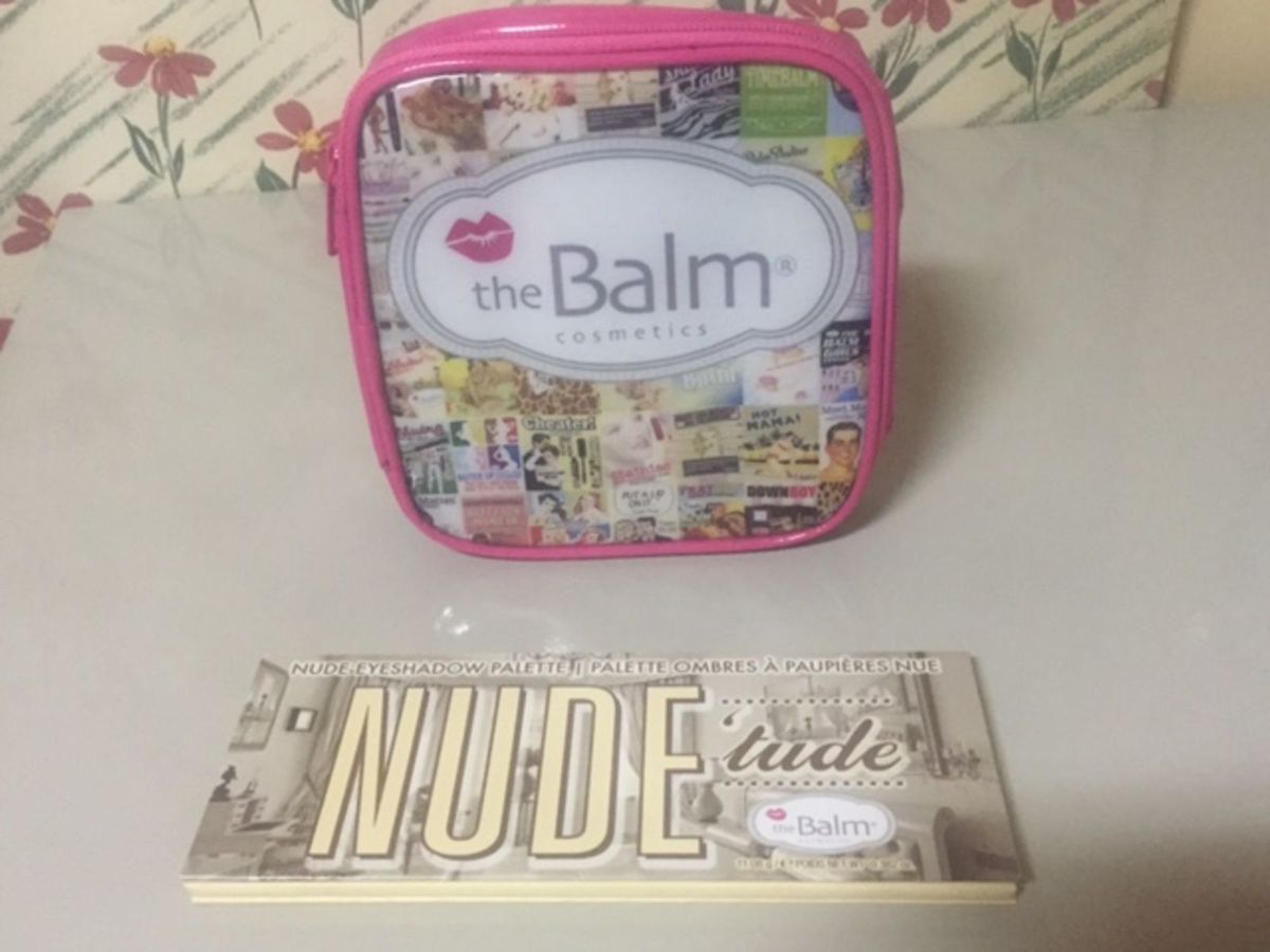 Paleta The Balm Nude Tude Necessaire Maquiagem Feminina The Balm