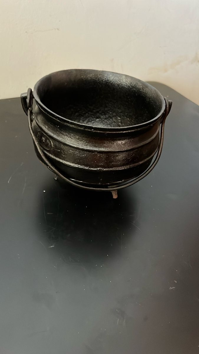 Panela de Ferro Antiga Móvel de Antiquário Usado 99124623 enjoei