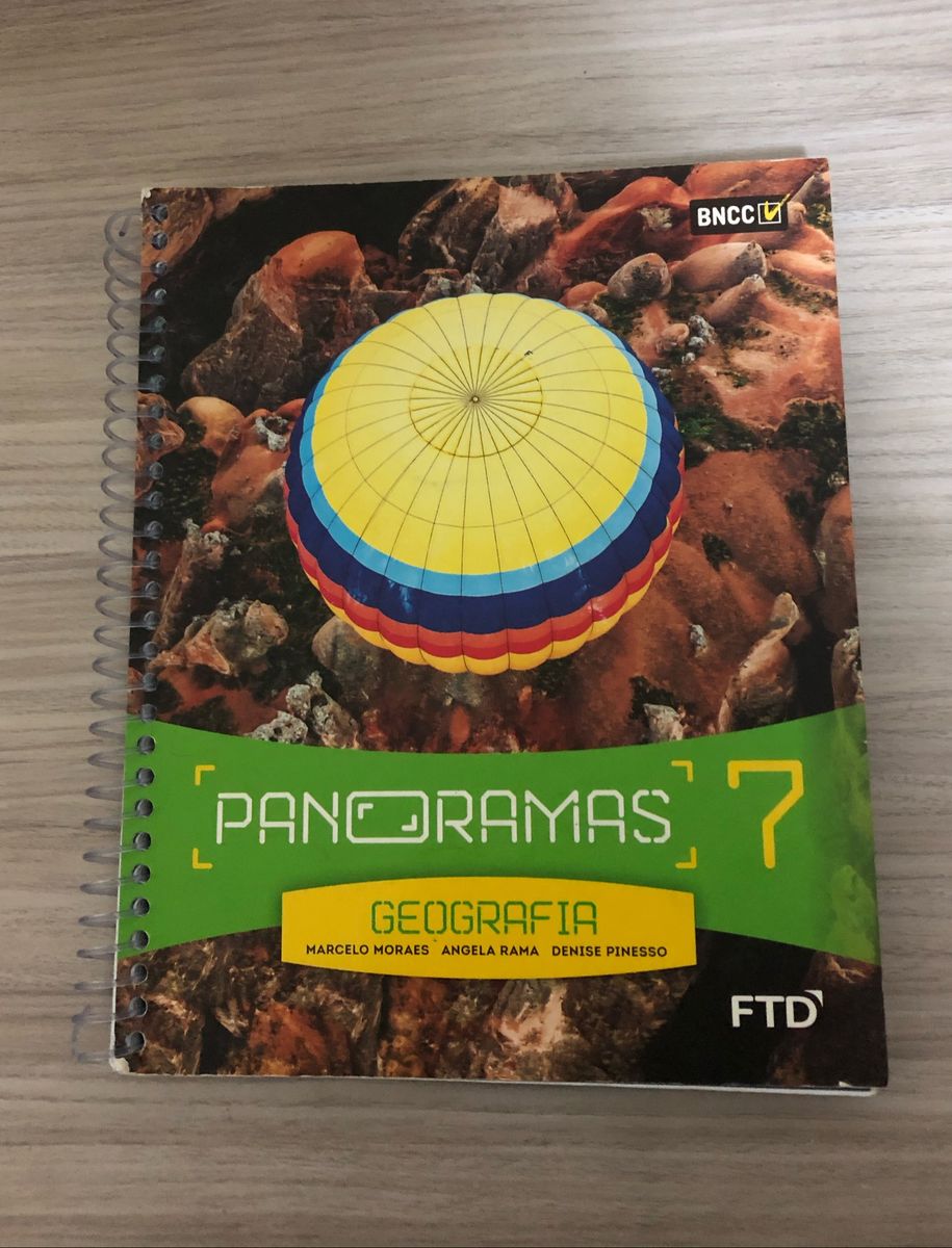 Panoramas Geografia 7º Ano Livro Ftd Bncc Usado 54952353 enjoei