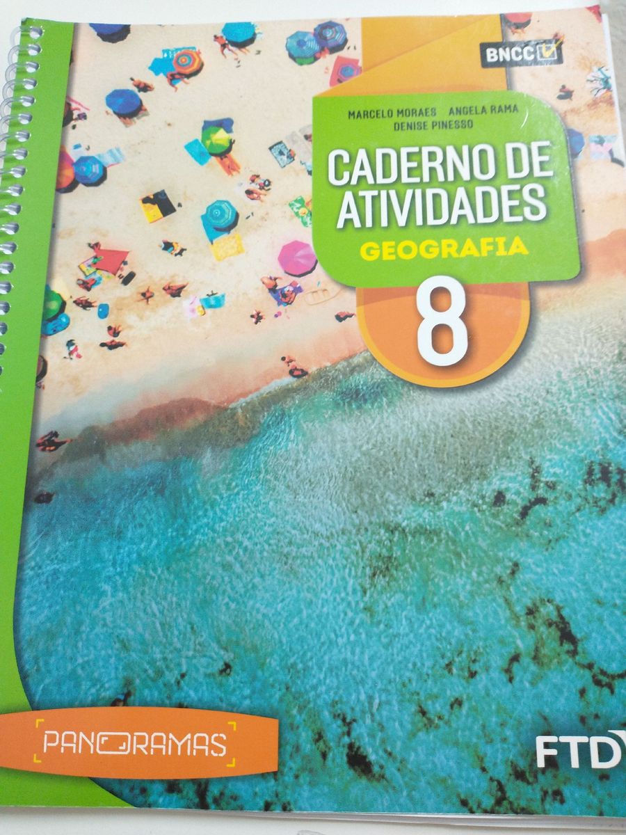 Panoramas Geografia Caderno De Atividades Ano Marcelo Moraes E