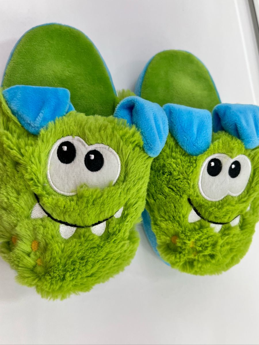 Pantufa Infantil Cal Ado Infantil Para Meninos Usado Enjoei