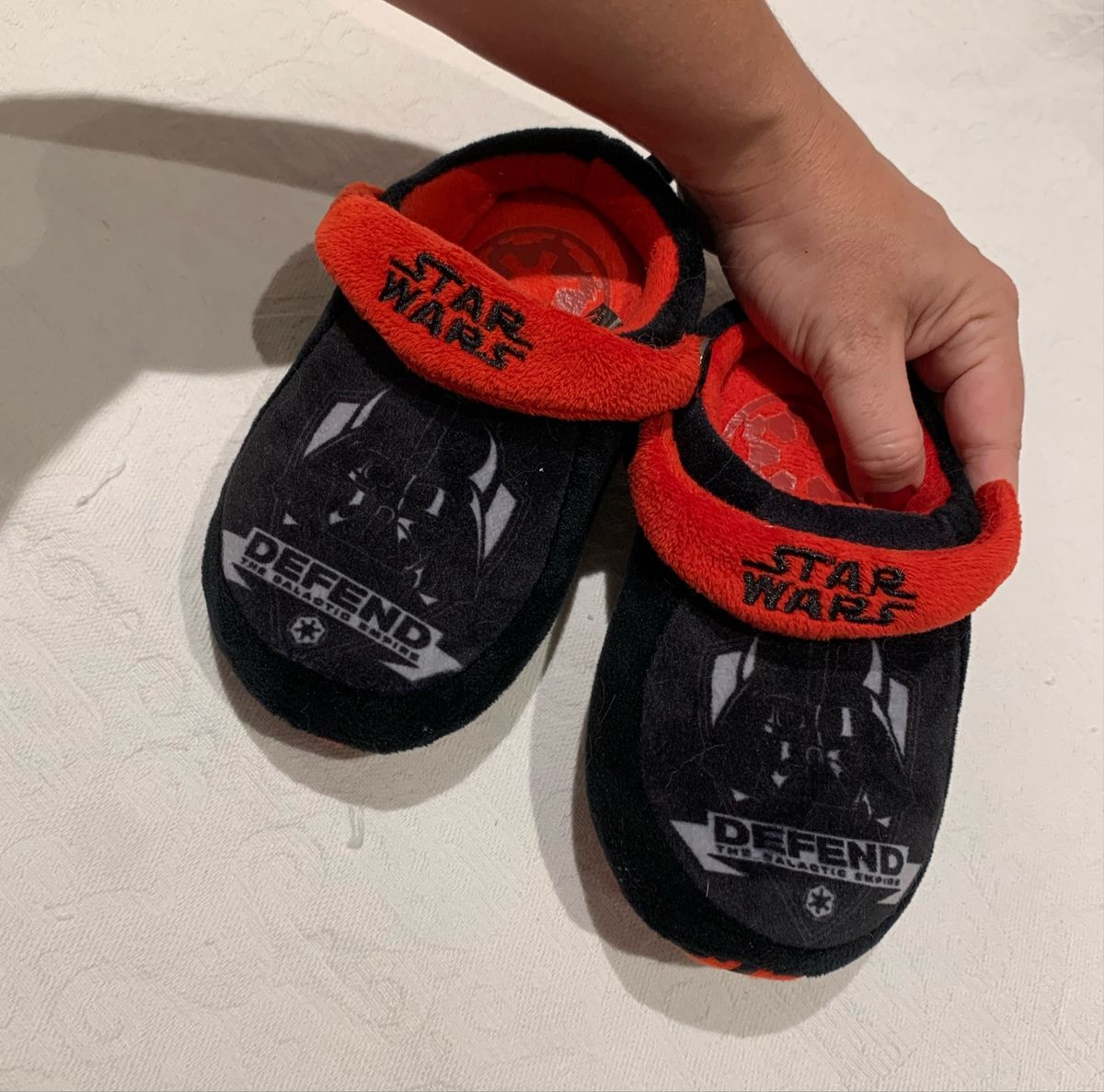 Pantufa Star Wars Calçado Infantil para Meninos Star Wars Nunca Usado