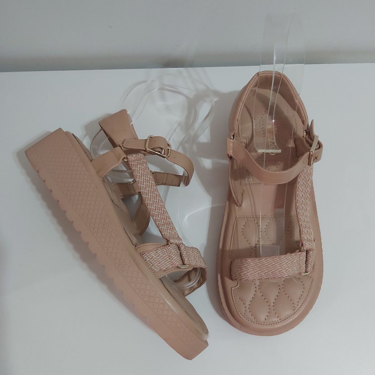 Sand Lia Papete Nude Flatform Arezzo Sand Lia Feminina Arezzo Nunca