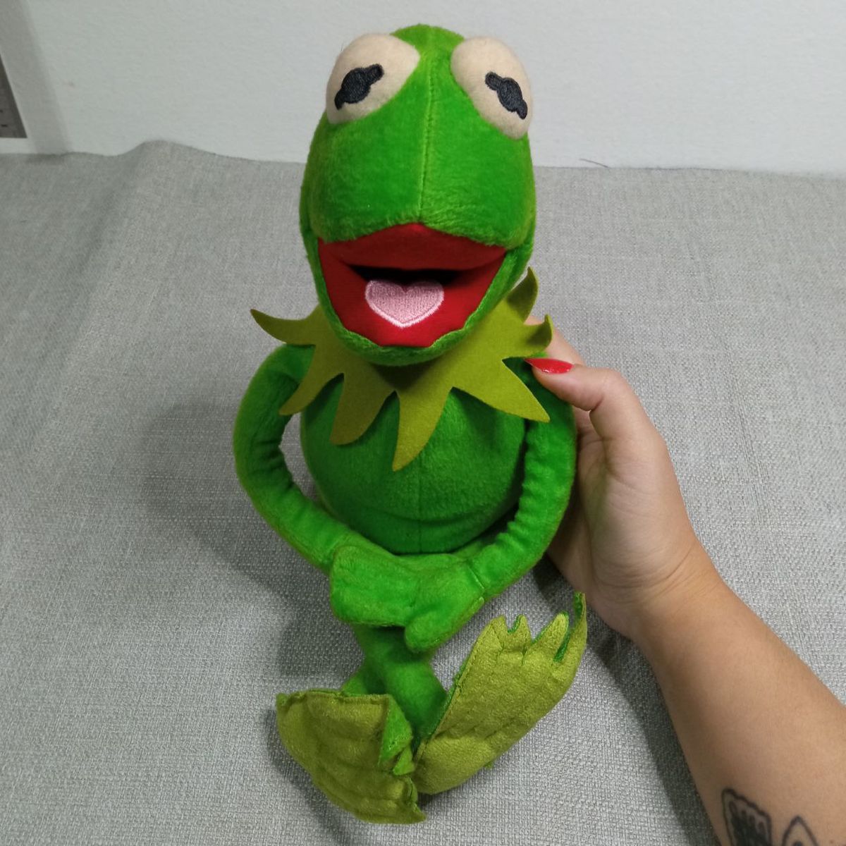 Pelúcia Caco O Sapo Kermit Muppets Pelúcia Disney Usado 86283187