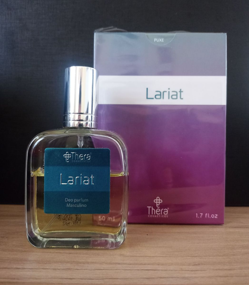 Perfume Lariat Thera Cosm Ticos Ml Inspira O Olfativa Sauvage Elixir