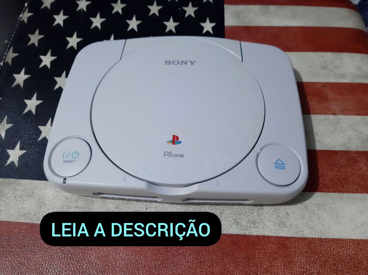 Playstation 1 Ps1 Psone Console Detalhe Console De Videogame