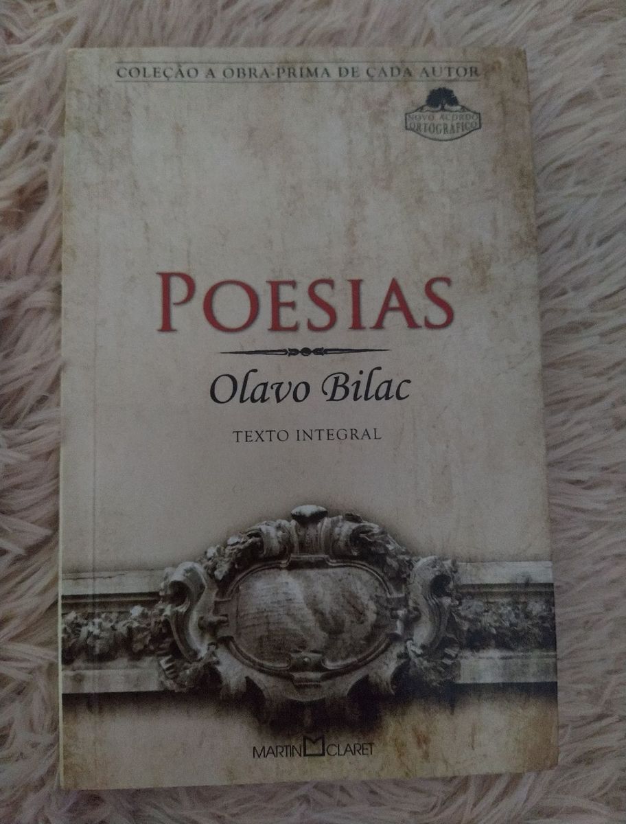 Poesias Olavo Bilac Editora Martin Claret Livro Editora Martin Claret