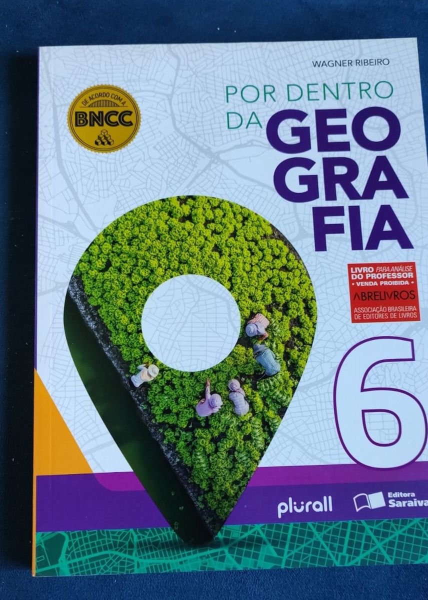 Por Dentro Da Geografia Ano Livro Ed Saraiva Nunca Usado