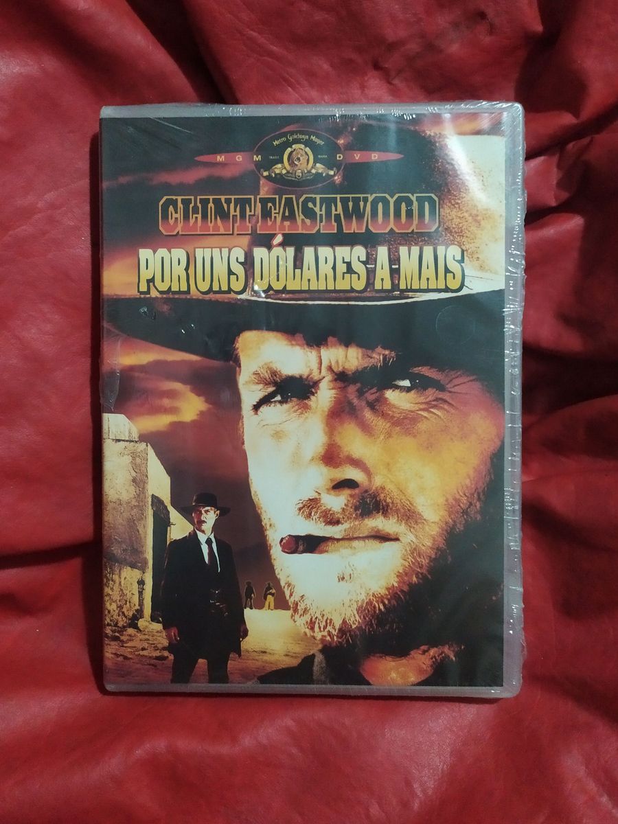 Por Uns Dólares a Mais Clint Eastwood Lacrado Filme e Série Dvd Nunca