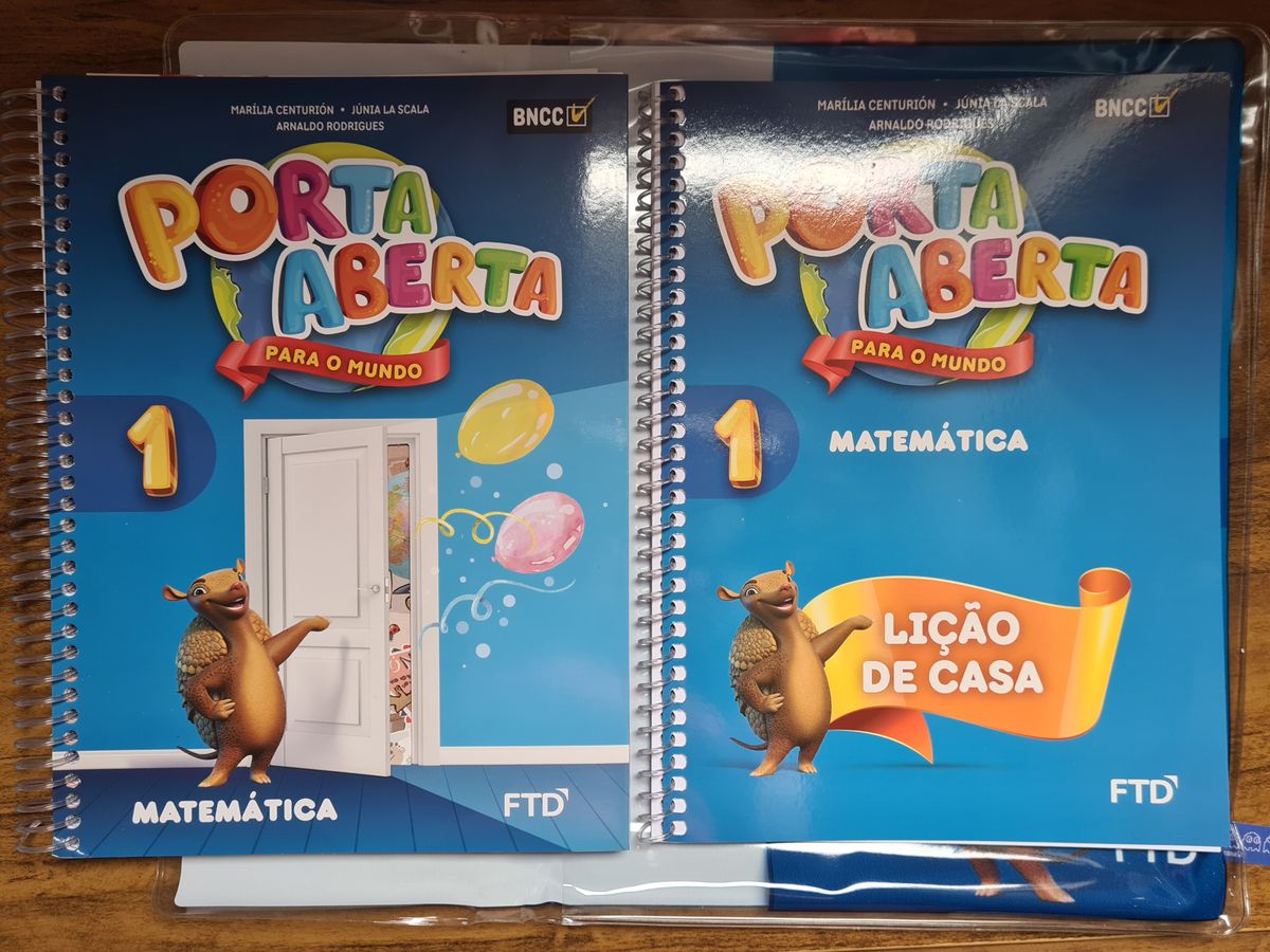 Porta Aberta Matemática 1 Ano Livro Editora Ftd Nunca Usado