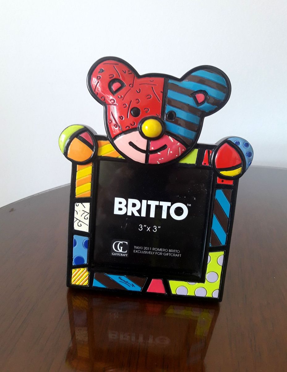 Porta Retrato Romero Britto Item De Decora O Romero Britto Nunca