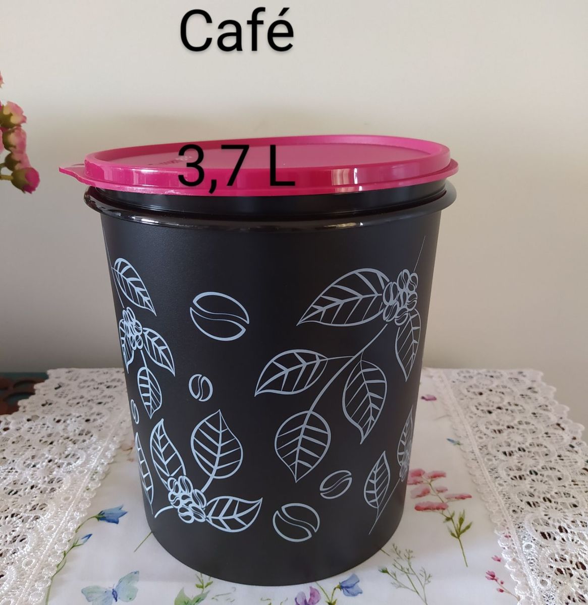 Pote Café Tupp Móvel de Cozinha Tupperware Nunca Usado 82836610 enjoei