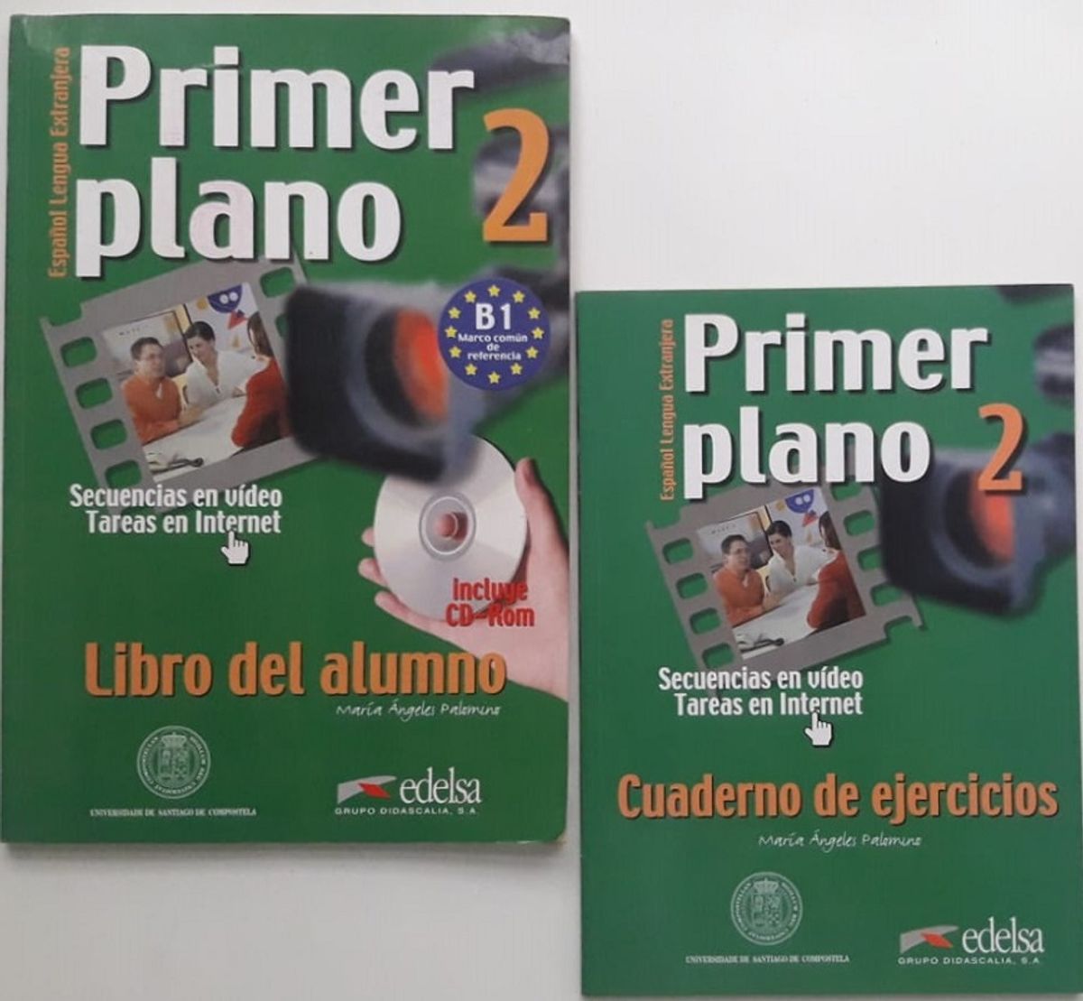 Primer Plano Libro Del Alumno Ejercicios Cd Mar A Ngeles