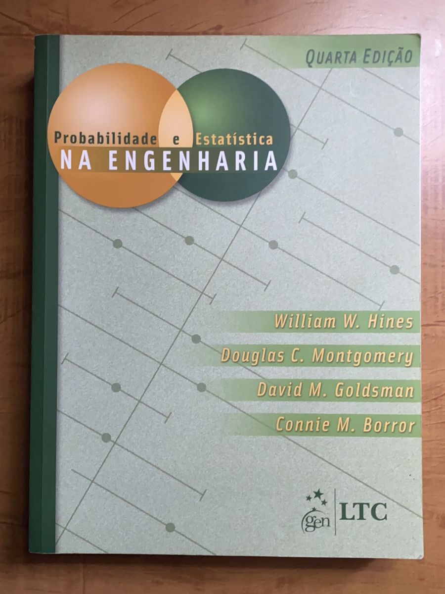 Probabilidade E Estat Stica Na Engenharia A Edi O Hines Montgomery