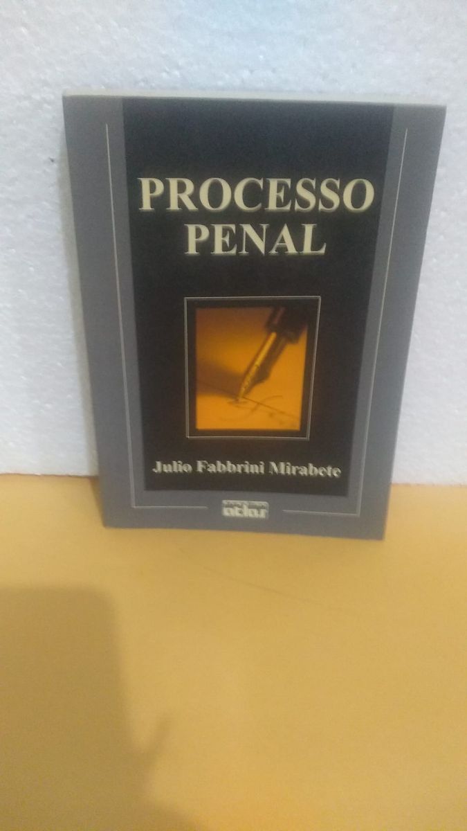 Processo Penal Julio Fabbrini Mirabete A Edi O Revista E