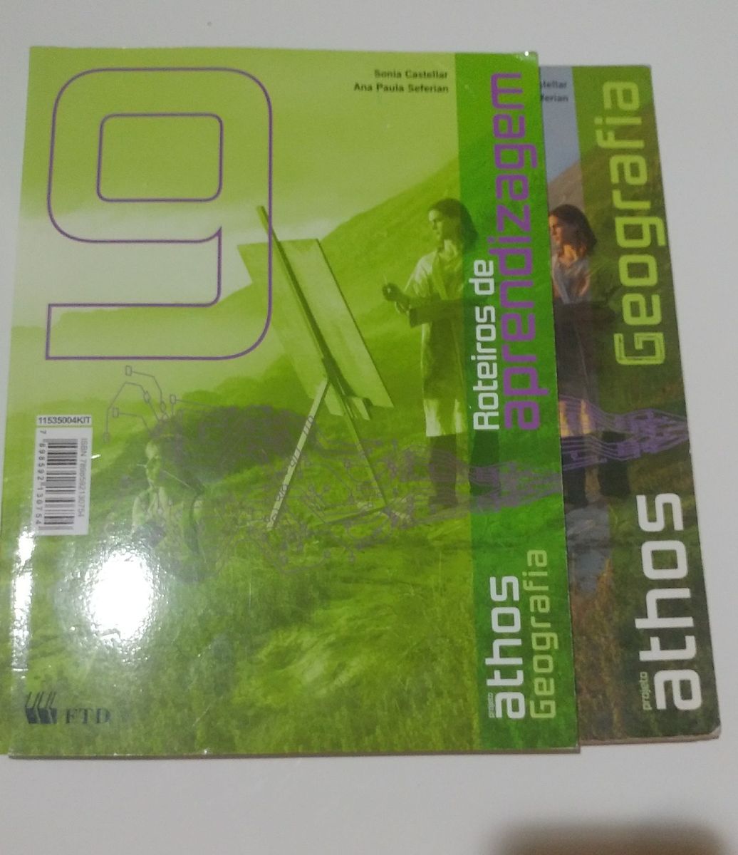 Projeto Athos Ftd 9 Ano Geografia Livro Ftd Usado 39455921 Enjoei