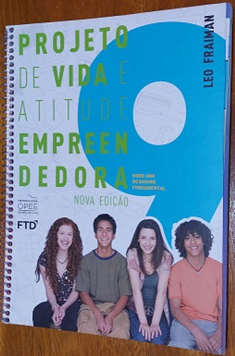 Projeto De Vida E Atitude Empreendedora Ano Livro Editora Ftd Usado