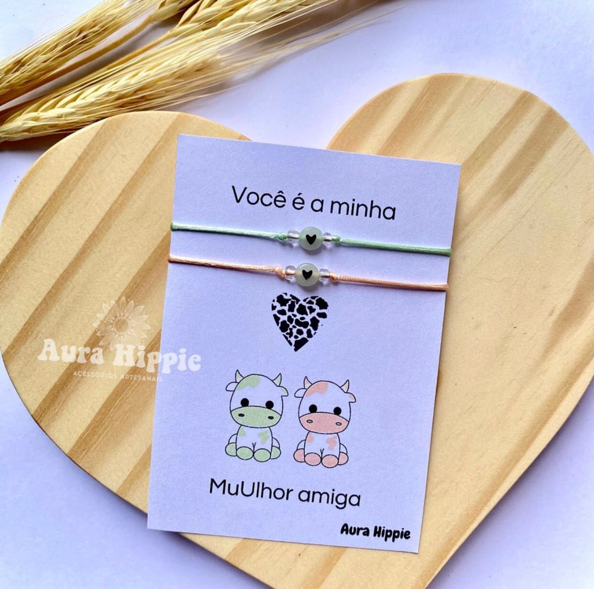 Kit Pulseiras Muulhor Casal Amizade Colorida Amigas Bff J Ia Feminina