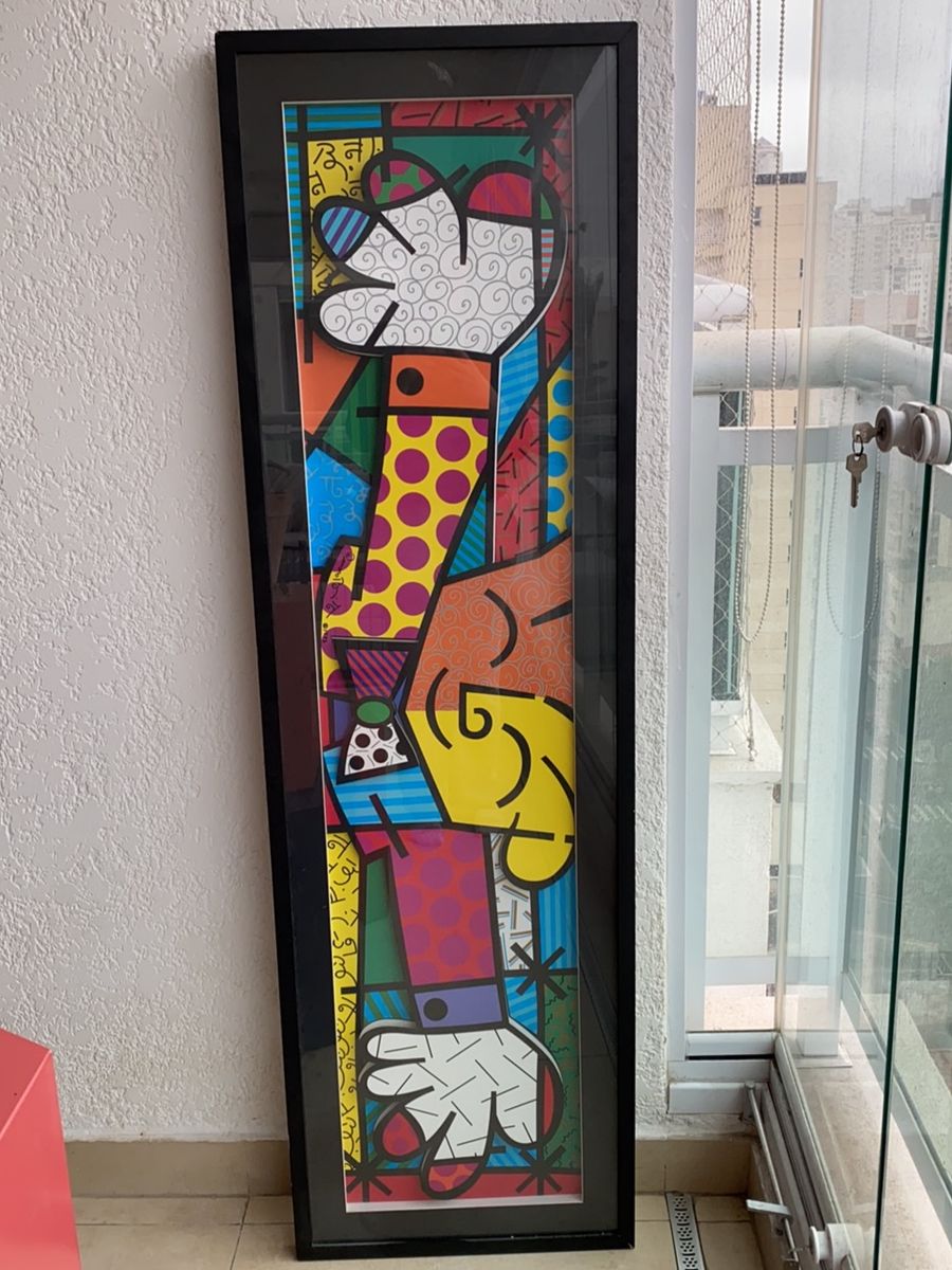 Quadro Romero Brito O Abra O Relevo Item De Decora O Romero