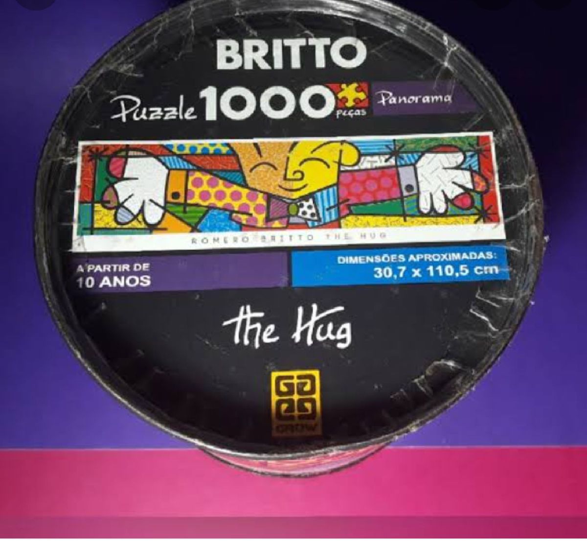 Quebra Cabeça Romero Britto The Hug 1000 Peças Lacrado Jogo de