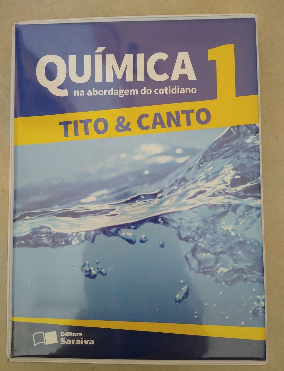 Química 1 Na Abordagem do Cotidiano Tito e Canto Livro Editora