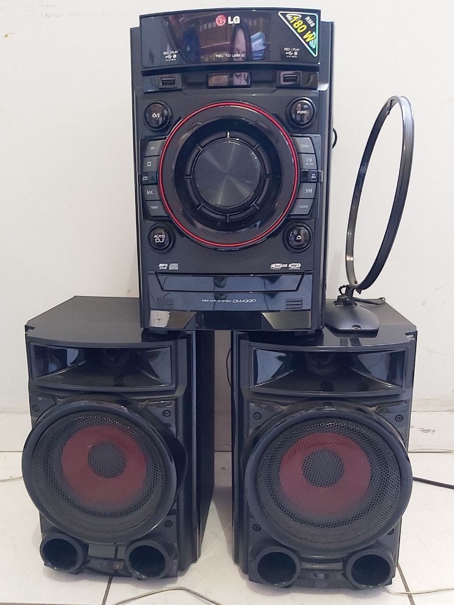 Rádio Lg Mini Hi fi System Cm4330 Eletrodoméstico Lg Usado 45641700