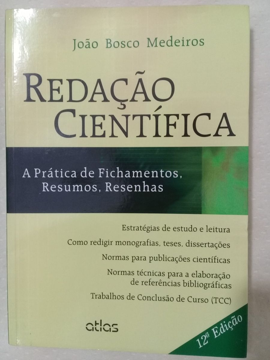 Reda O Cient Fica A Pr Tica De Fichamentos Resumos Resenhas Ed