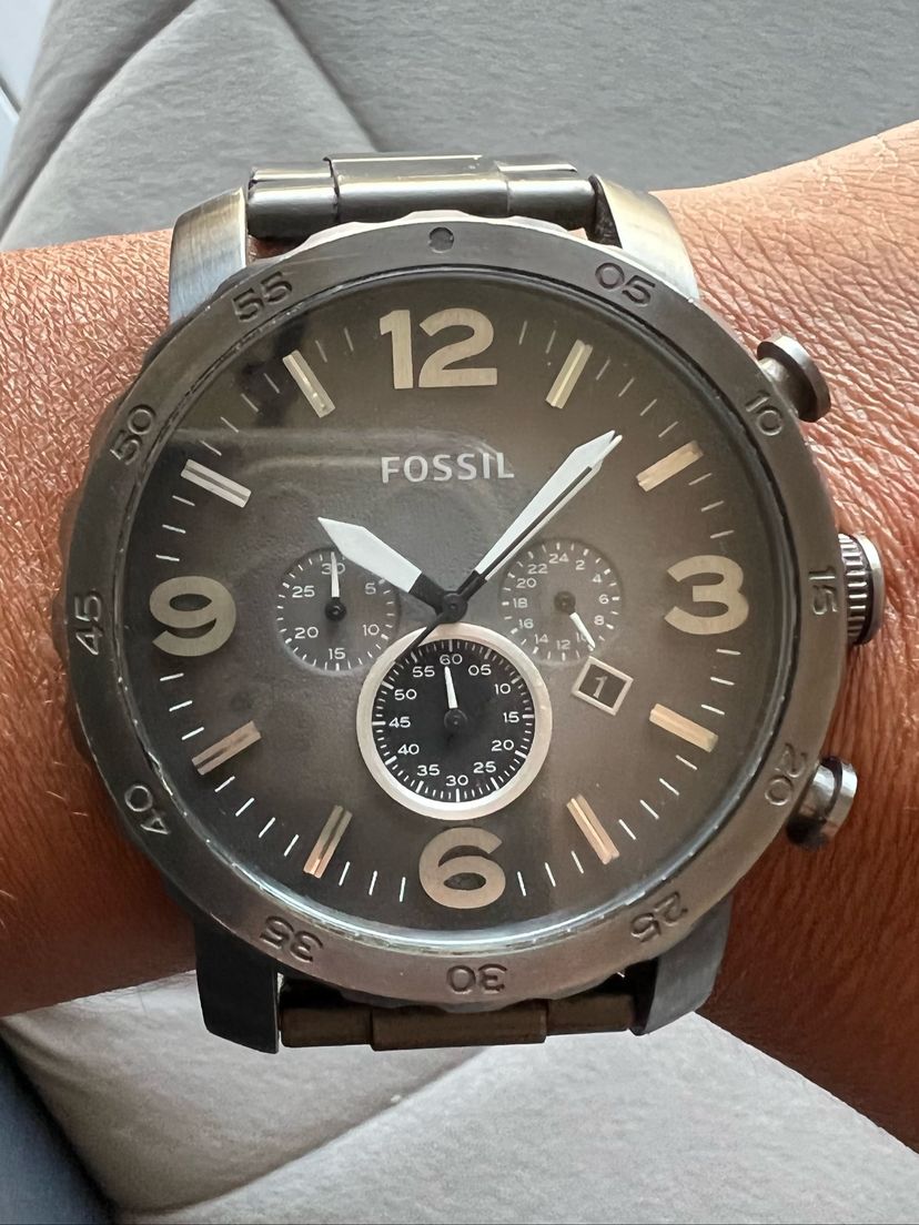 Relógio Fossil Original Modelo Jr1437 Masculino Relógio Masculino