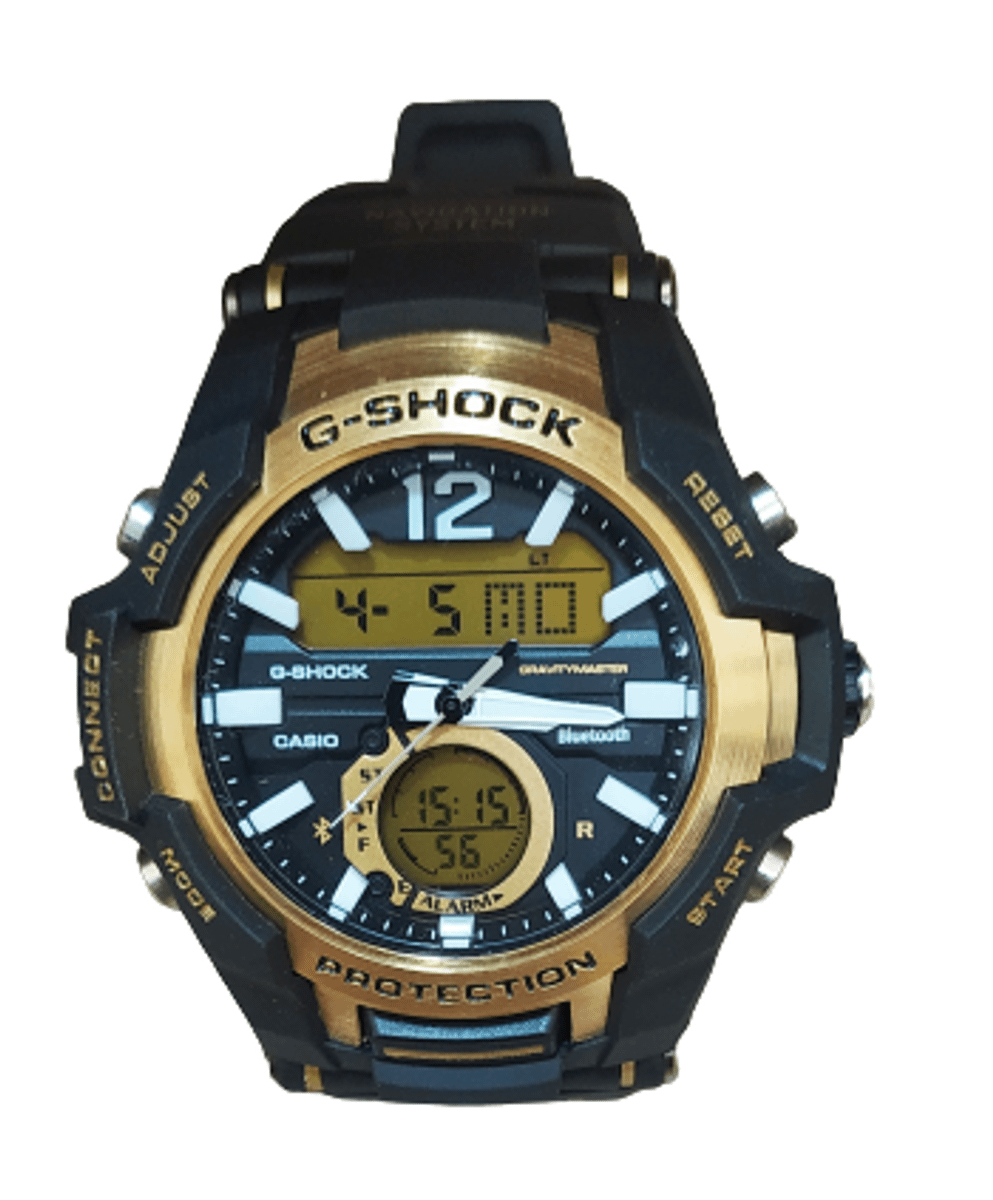 Relógio G shock Preto e Dourado Relógio Masculino Casio Nunca Usado