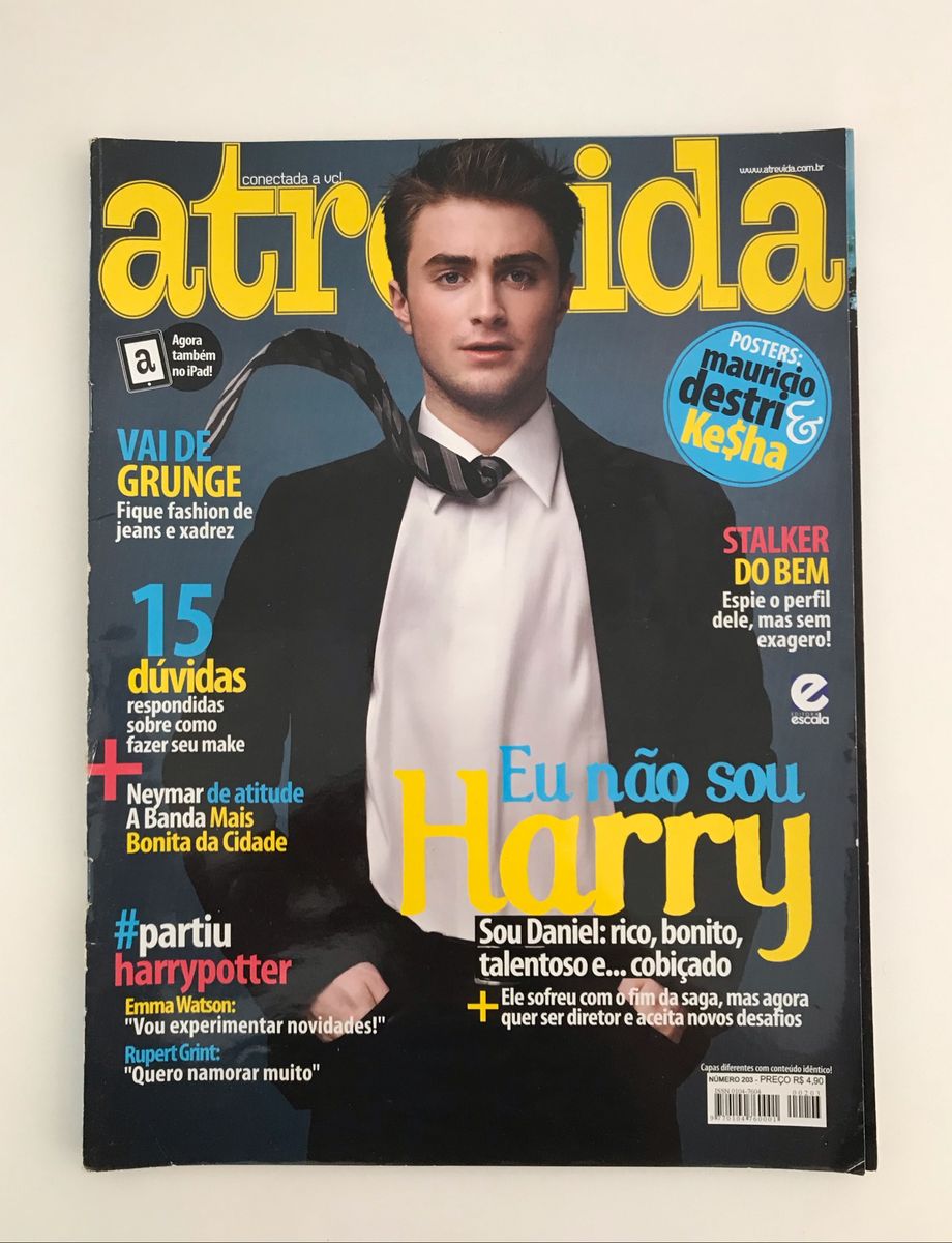 Revista Atrevida Harry Potter Item Info Eletro Usado 75110226 Enjoei