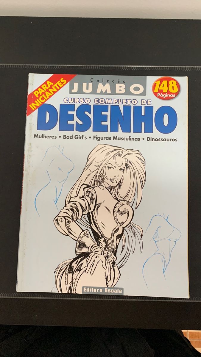 Revista Coleção Jumbo Curso Completo de Desenho Livro Usado 86870163